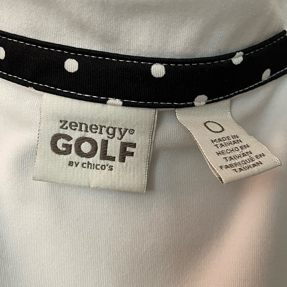Chico’s Golf Shirt🖤🤍 - Picture 6 of 6